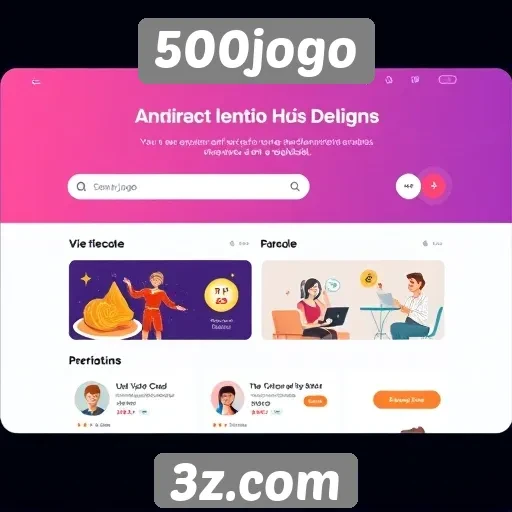 Novo design do 500jogo melhora experiência do usuário